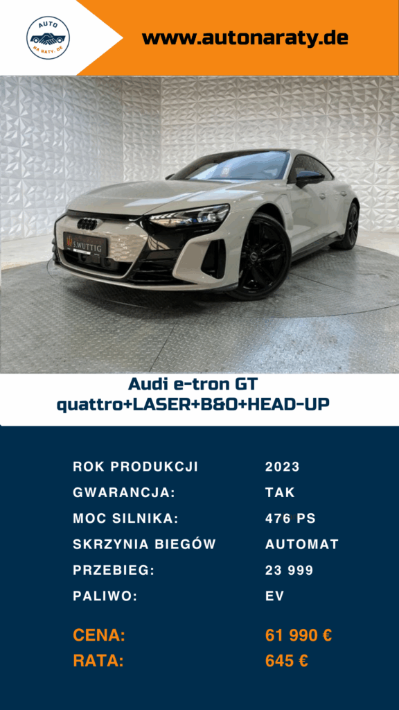 Audi e-tron GT quattro